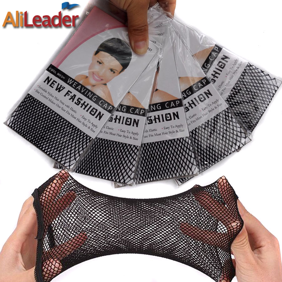 Aerith Cosplay Prop - 1/2/5Pcs สุทธิคุณภาพดีวิกผม Nets ยืดหยุ่นใหม่แฟชั่น Hairnet ตาข่ายหมวกสำหรับผู้หญิงเปิดหมวกวิกผม