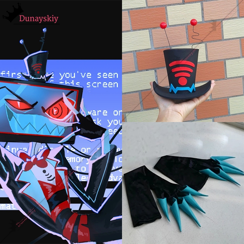 Cosplay Prop 3D Print - ชุดคอสเพลย์โรงแรมวอกซ์ ปี 2025 พร้อมเครื่องประดับศีรษะ คลอว์ และอุปกรณ์ประกอบฉากแบบพิมพ์
