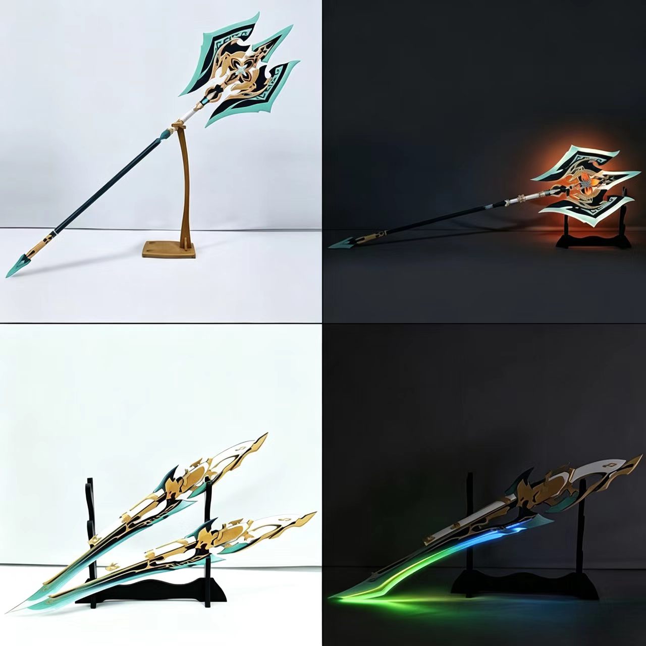 Cosplay Prop Axe - ดาบและขวานคอสเพลย์จากเกม Honkai Star Rail ของเฟยเซียว อุปกรณ์ประกอบชุดคอสตูมสำหรับงานปาร์ตี้ฮาโลวีนและคริสต์มาส