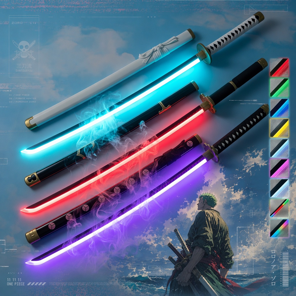 ดาบคาตานะ โรโรโนอา โซโล ขนาด 4 - Cosplay Prop Katana บทวิจารณ์และราคา