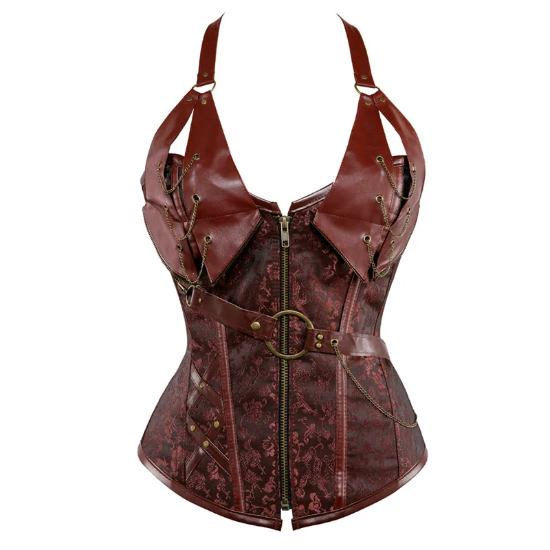 Sapubonva Steampunk เสื้อผ้าผู - Boning Corset Steel บทวิจารณ์และราคา