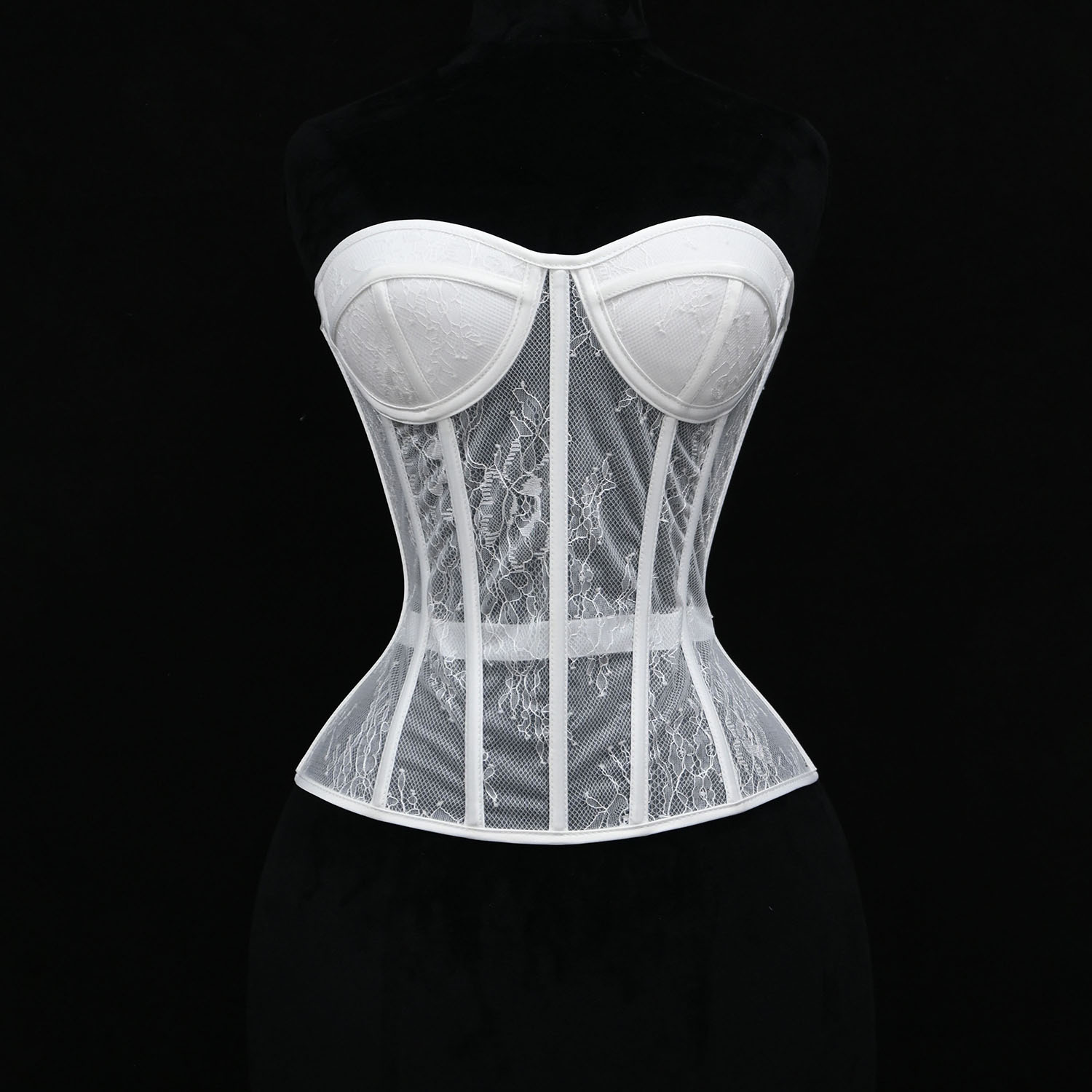 เสื้อครอปเซ็ทโครงเหล็กสำหรับผู - Boning Corset Steel บทวิจารณ์และราคา