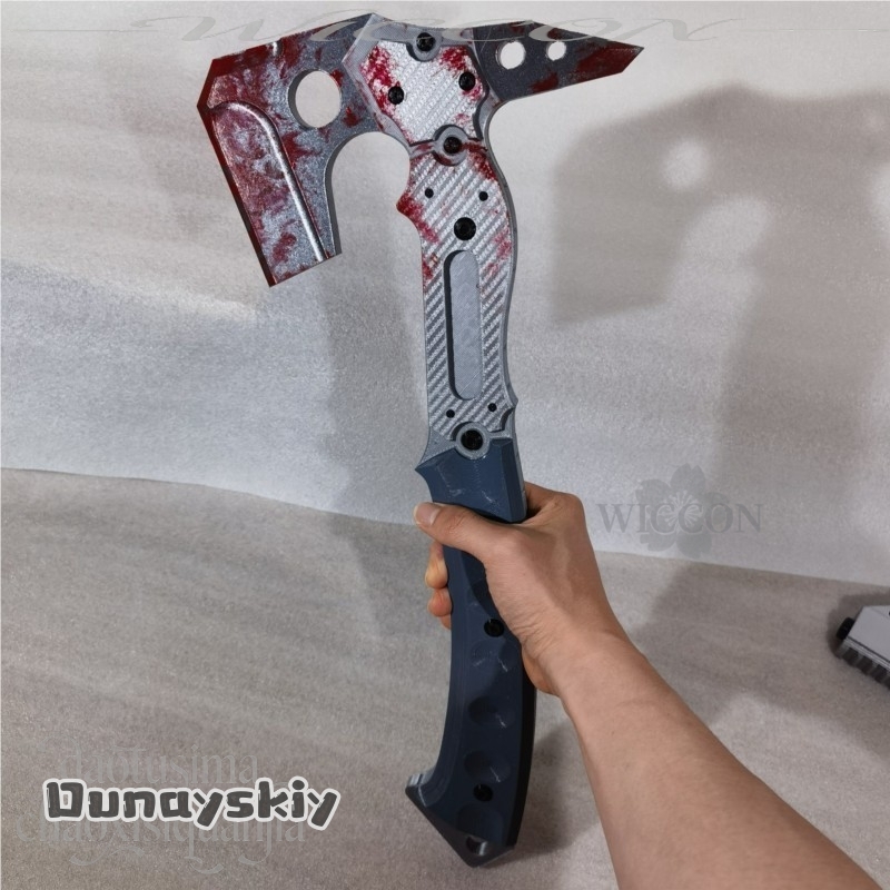ขวานปลอมคุณภาพสูง Leonn ลายเปื - Cosplay Prop Axe บทวิจารณ์และราคา