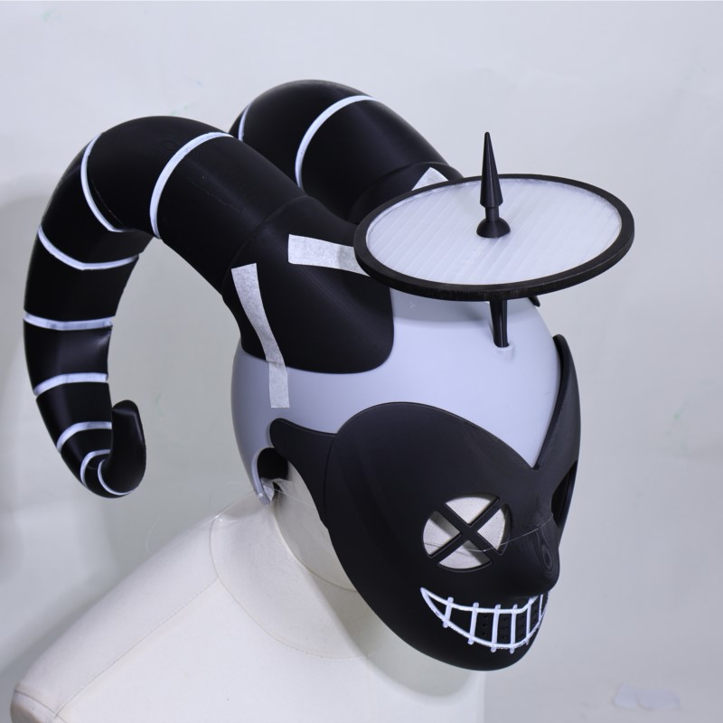 หน้ากากคอสเพลย์รูปทรงลูเต้แบบพ - Cosplay Prop 3D Print Settings บทวิจารณ์และราคา