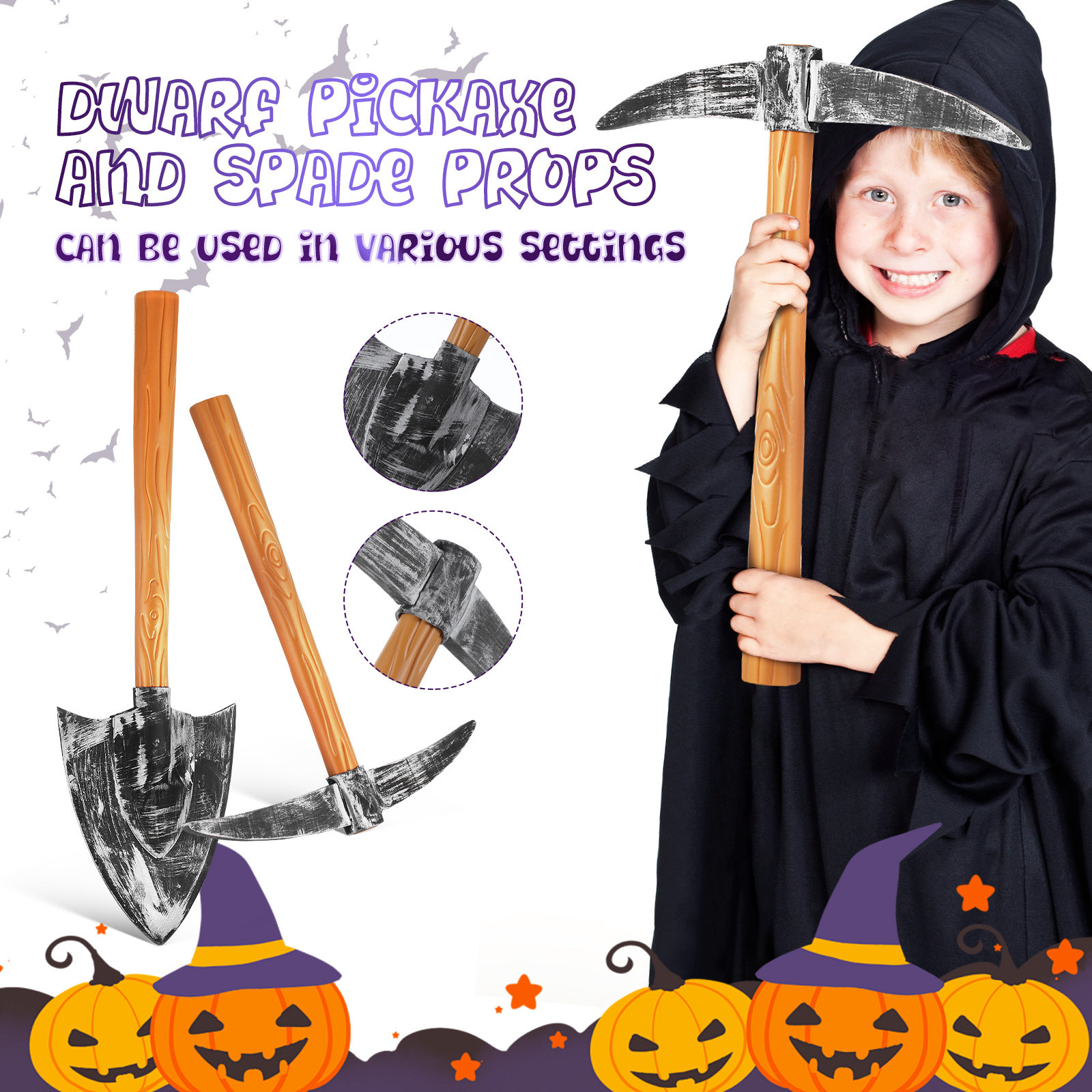 1 ชุดอุปกรณ์ประกอบฉากขวานโฟมสำ - Cosplay Prop Axe บทวิจารณ์และราคา