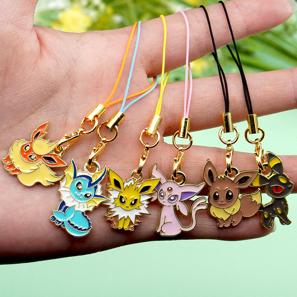 พวงกุญแจอนิเมะโปเกมอนอีวุย 6 ช - Evoker Cosplay Prop บทวิจารณ์และราคา