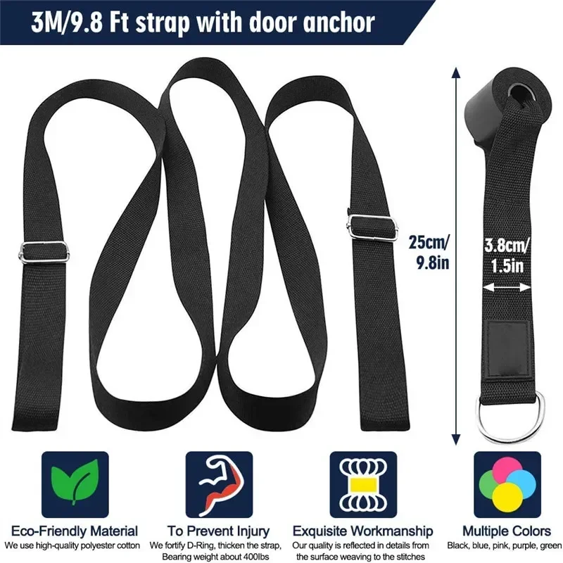 สายยืดหยุ่นสำหรับออกกำลังกาย 3 - D Ring Strap บทวิจารณ์และราคา