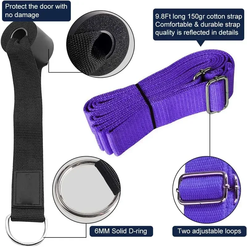 สายยืดหยุ่นสำหรับออกกำลังกาย 3 - D Ring Strap บทวิจารณ์และราคา