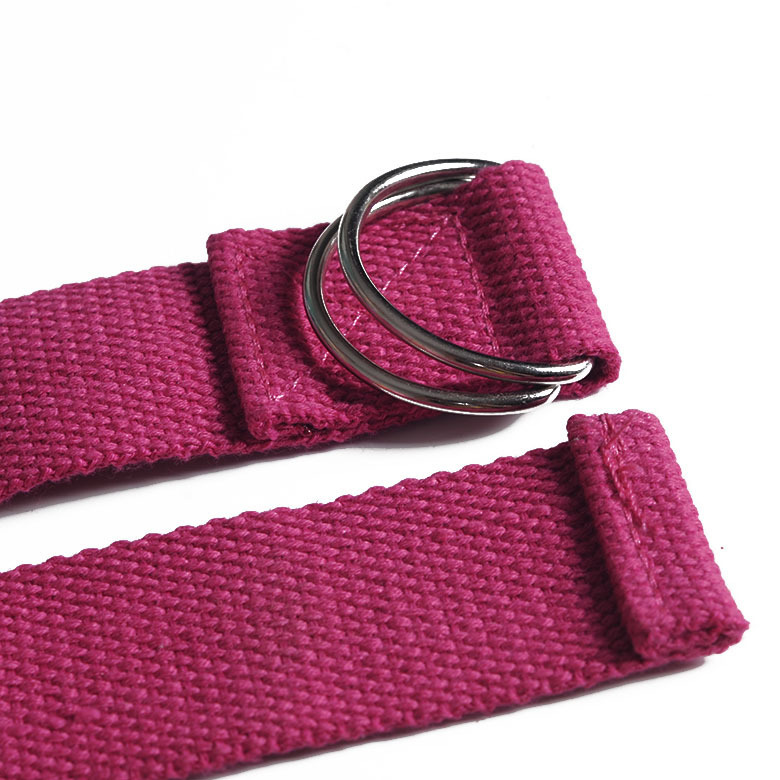 สายรัดโยคะผ้าฝ้าย 1.8 เมตร 1 เ - D Ring Strap บทวิจารณ์และราคา