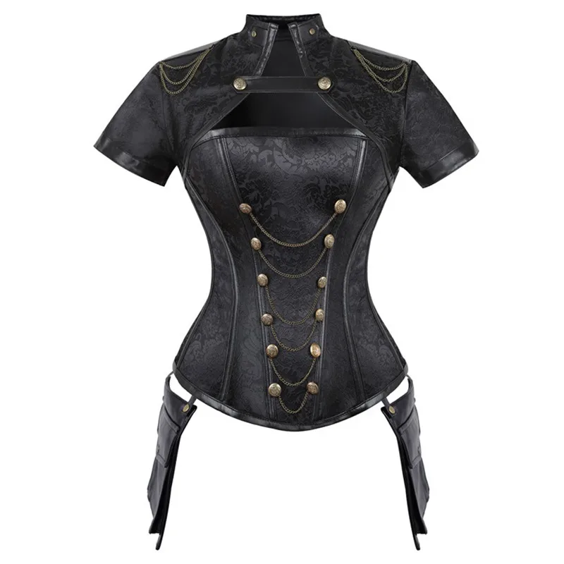 ผู้หญิงยุคกลาง Overbust Corset - Boning Corset Steel บทวิจารณ์และราคา